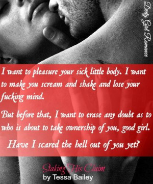 Staking His Claim (Line of Duty, # 5) by Tessa Bailey