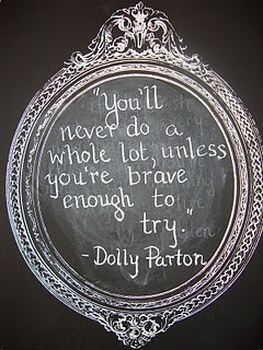an inspirational quote from Dolly Parton