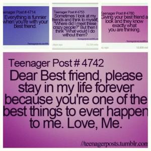 best friend teenage post | Teenagers Post For Best Friends by Cookie ...