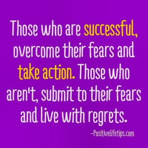 act, move, repeat to take action - not your mistakes