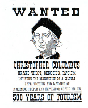 Columbus Wanted Poster