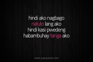 Posted under Tagalog quotes