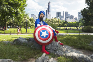 What, you don't think Captain America can rock a turban?