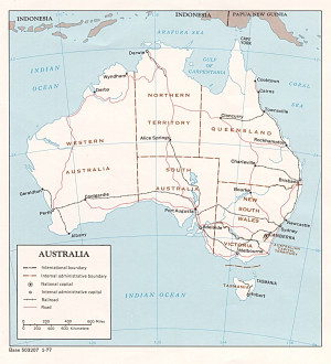 Australia Map See map details From knietzsch.com