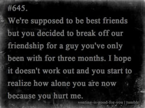 Ex Best Friend Quotes Sad Ex Best Friend Quotes