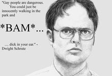 Dwight Schrute Valentine's Day Card | The Modern Lady