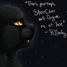 warrior cats quote more yellowfang quotes warrior cats quotes cat ...