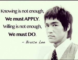 Bruce Lee Says…