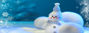 Cute Snowman Facebook Cover