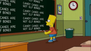 Bart Simpson at the Blackboard (70 pics) - Picture #29
