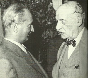 Martin Heidegger and José Ortega y Gasset, 1951 (s-d ...