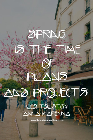 Famous quotes about spring on inspirational pictures of Paris