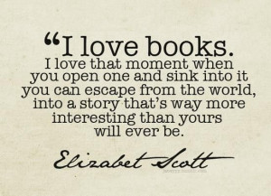 books, elizabeth scott, reality