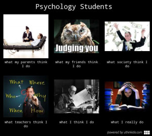 Spongebob About Psychology Student Funny Pic