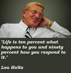 Lou holtz famous quotes 4