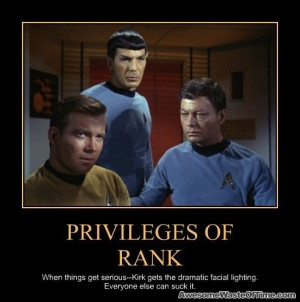 Star Trek: Privileges of rank