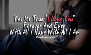 Love You Quotes | Forever And Ever