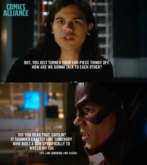 Cisco and Barry Allen