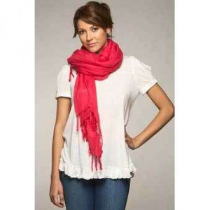 Love Quotes Scarf in Cherry Pie - Photo