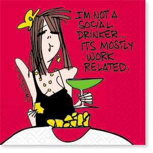 Napkins - Emerson Chips and Salsa Funny Cocktail Beverage