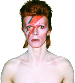 Album cover shoot for Aladdin Sane, 1973. Photograph by Brian Duffy ...