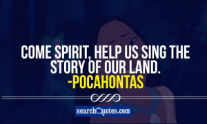 Real Pocahontas Quotes -pocahontas