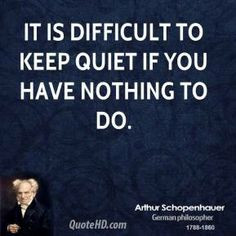 Peace and quiet pictures and quotes | It is difficult to keep quiet if ...