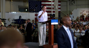 Romney sought to strike back at some of the Democrats attacks. | AP ...
