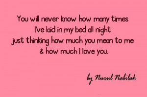 Want You in My Bed Quotes