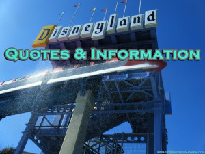 Disneyland Resort Travel Quotes & Information Request