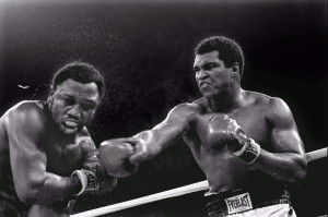 Muhammad Ali vs. Joe Frazier in Thrilla in Manila, Quezon City, Metro ...