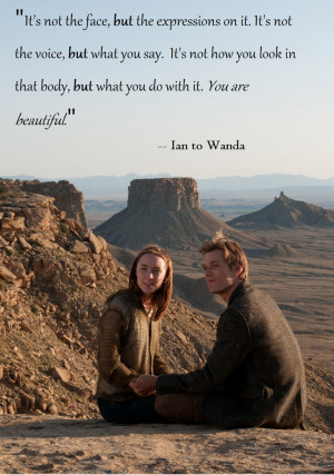 wanda and ian (The Host) --my favorite quote from the book :)