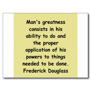 frederick douglass quotes post cards