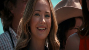 Cute Smile of Melissa Benoist in Hollywood Film The Longest Ride Photo