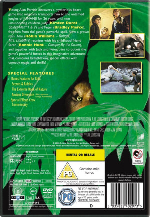 Jumanji DVD 2005 Special Edition