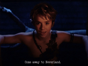 If Peter Pan came to my house and said