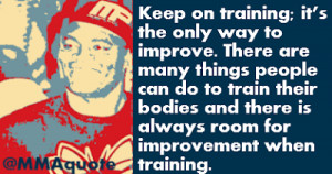 Anderson Silva on Improvement