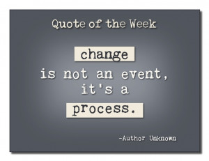 great quote about change!