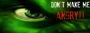 Hulk : Don't make me angry timeline cover