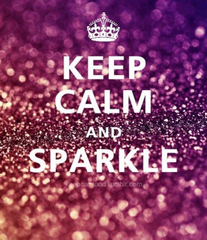 If you love sparkles you will love this