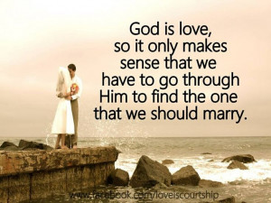 From Love is Courtship Facebook page