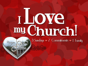 Love My Church Family I love my church series