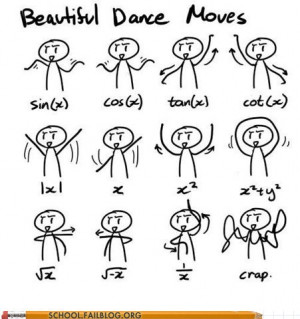 : Dance Math 101: You Best Know Your Moves | Funny Pictures, Quotes ...