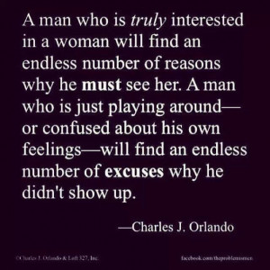 Tired of excuses. Tired of being disappointed and let down. Tired of ...