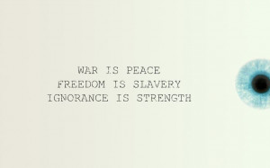 Quote from 1984 by George Orwell