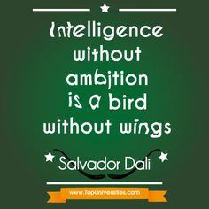 ... Dali #Ambition #Art #Quote #Ambition #Inspirational #Surrealism More