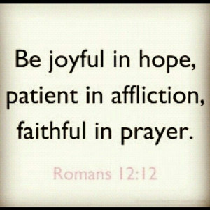 Romans 12:12