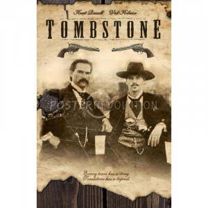 Tombstone - Wanted Movie Poster - 11x17