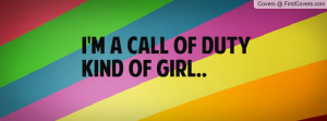 Call Of Duty kind of girl Profile Facebook Covers