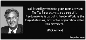 call it small government, grass-roots activism: The Tea Party ...